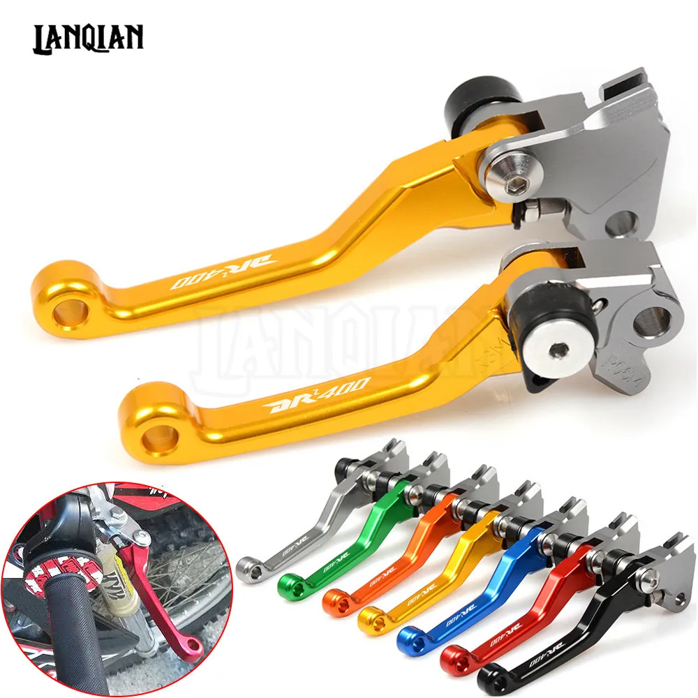 CNC лазерная печать мотоцикла Dirt bike Pivot тормоза сцепления рычаги для SUZUKI DRZ400S/DRZ400SM