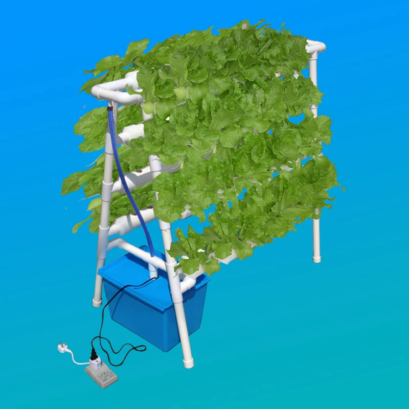 Система гидропоники сделай сам NFT с 70 чашками сеткой. Пищевая пленка (NFT) ПВХ