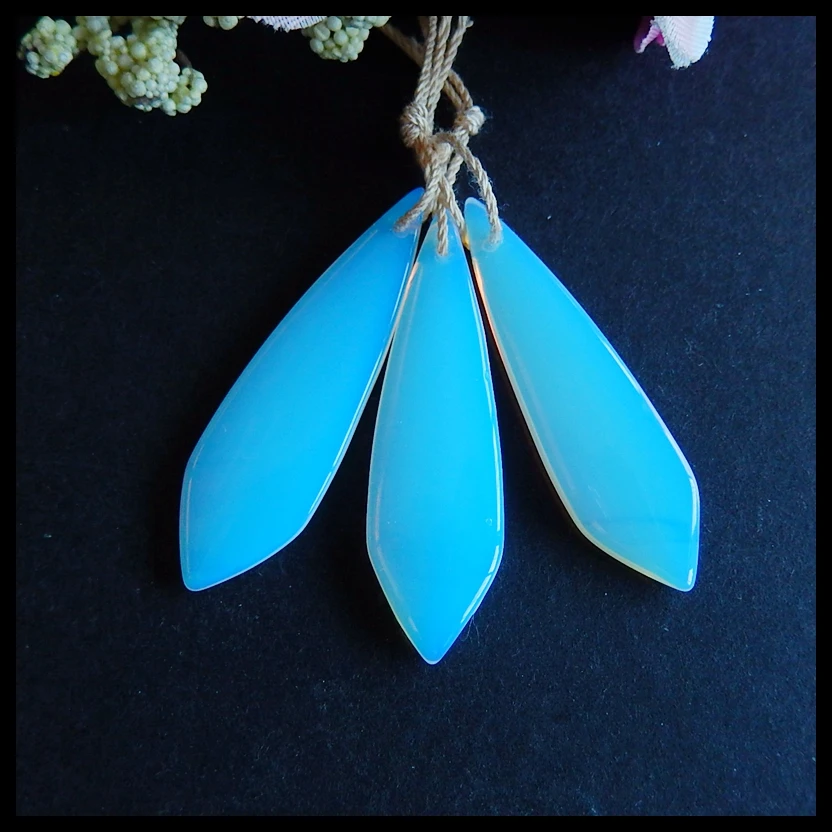 Ожерелье с подвеской женское из искусственного камня 3 шт. аксессуары для