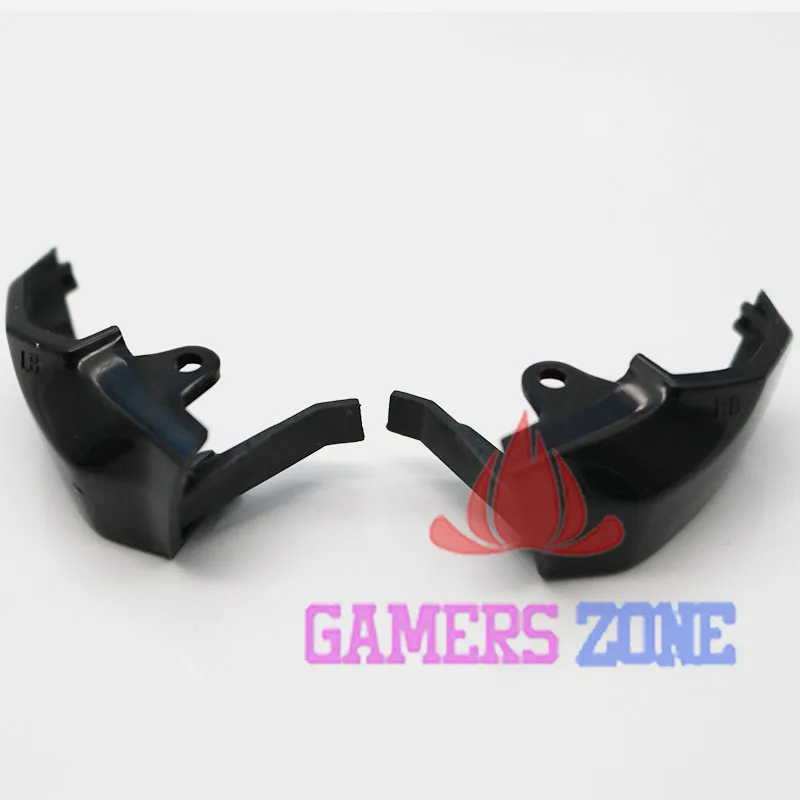 100 комплектов черный белый пластик для Xbox One кнопки контроллера lb и rb Кнопка