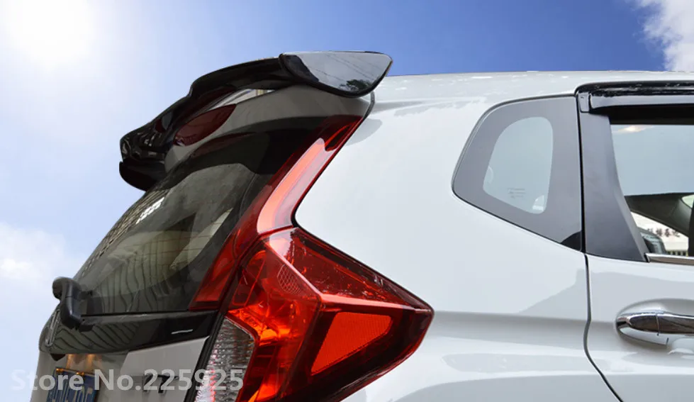 Красящий спойлер MUGEN, задняя крышка крыла, цветной ДЕФЛЕКТОР ДЛЯ Honda GK5 FIT JAZZ, задний спойлер