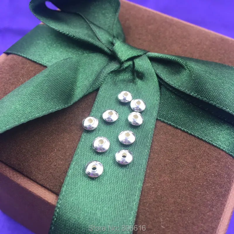 Бусины для ювелирных изделий из серебра 5 мм 32 шт./5g 925 пробы | Украшения и