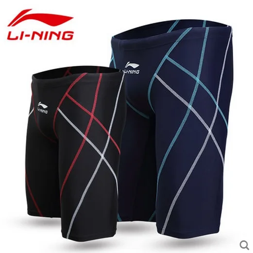 LI NING новые профессиональные мужские конкурентные плавки одежда для плавания