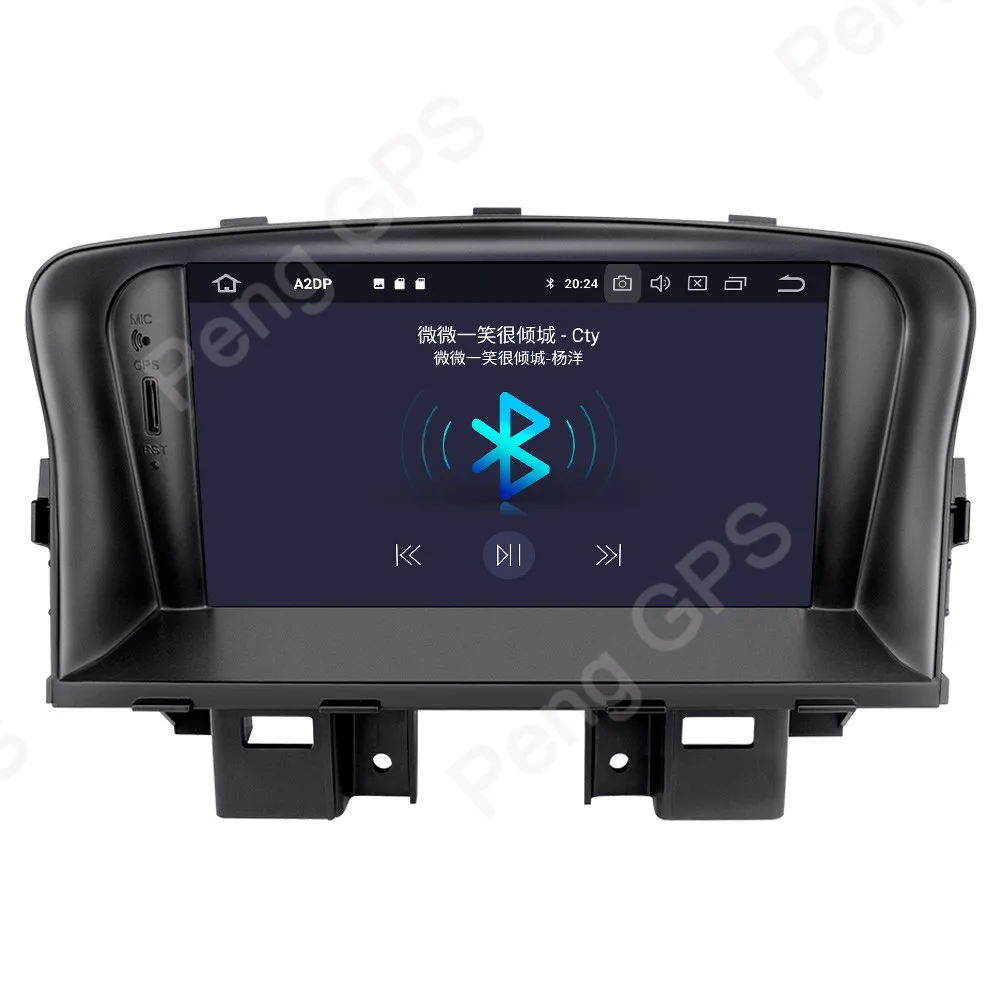 Автомобильный DVD-плеер 1024*600 2 Din Android 9 0 с GPS-навигацией для Chevrolet Cruze 2008 2009 2010 2011 2012 P