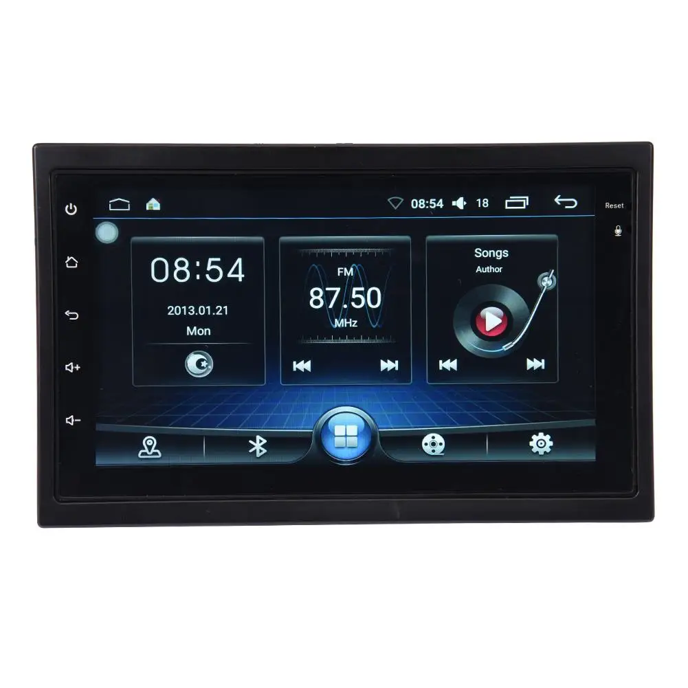 Универсальный 7-дюймовый 2DIN Android 7 1 штатную MP5 плеер gps Реверсивный аудио-видео
