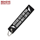 Брелок для ключей с черной вышивкой, брелок для ключей, брелок OEM никогда не будет ездить быстрее, чем ваш Ангел-хранитель может летать