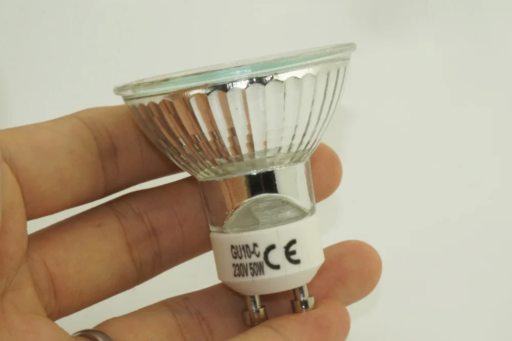 10Pcs/lot GU10 50W 220V halogen Globe Landscape Spot Bright Bulbs Cool White Spotlight | Инструменты
