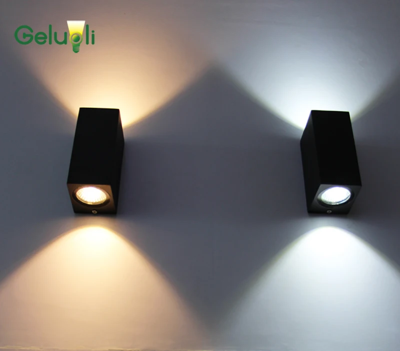 Наружный светодиодный настенный светильник комнатный и наружный COB для балкона