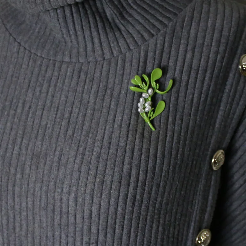 Модная изящная брошь имитация жемчуга в европейском и американском ретро стиле