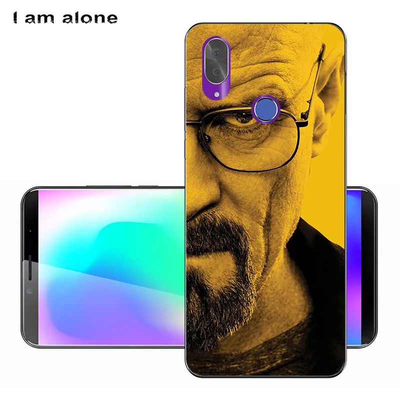 Solf TPU W12 Чехлы для телефонов I am alone, для Cubot X19, 5,93 дюйма, мягкие, TPU, для мобильных телефонов, милые, модные, с мультяшным принтом, для Cubot X19, сумки - Цвет: Solf TPU W12