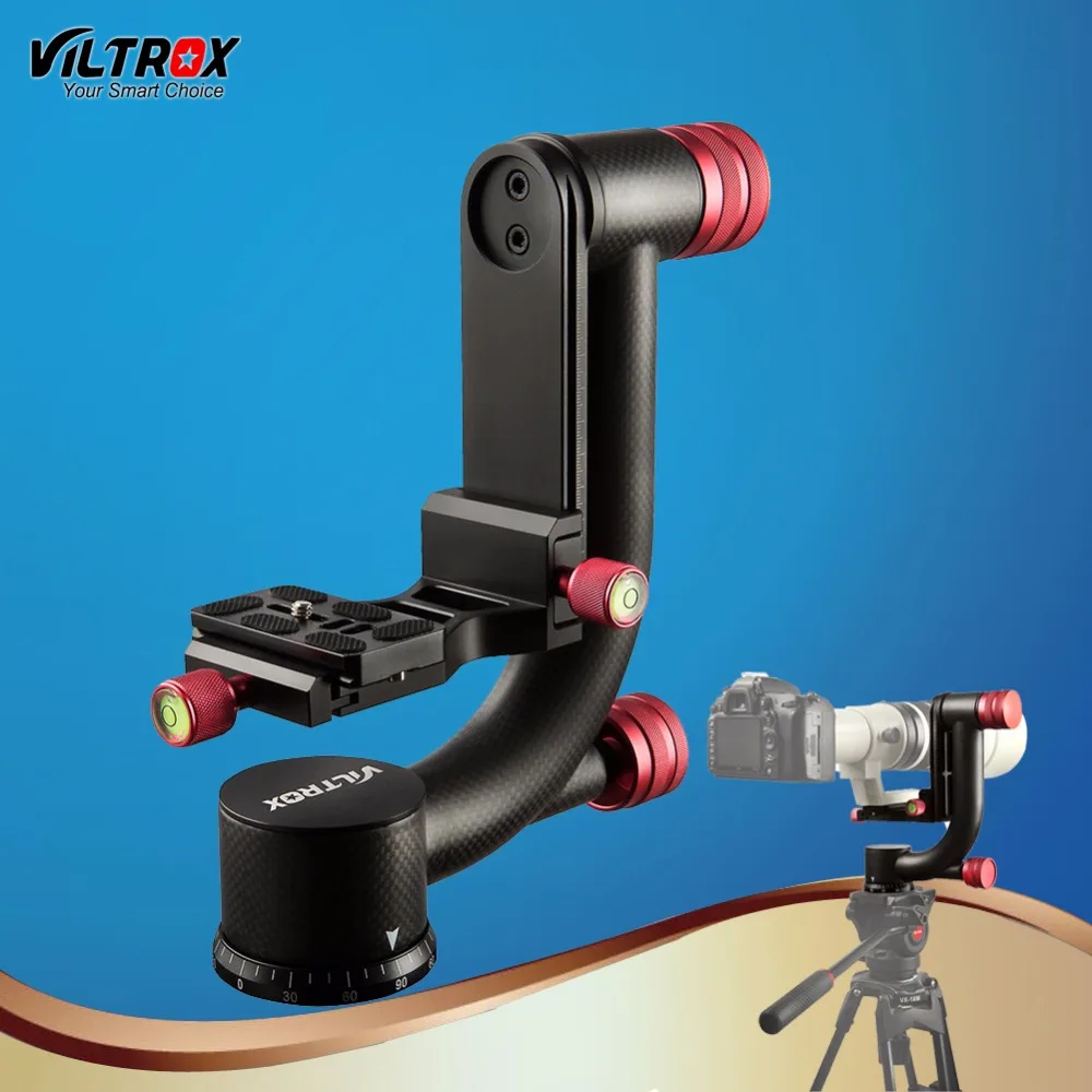Профессиональный панорамный карданный зажим Viltrox из углеродного волокна штатив