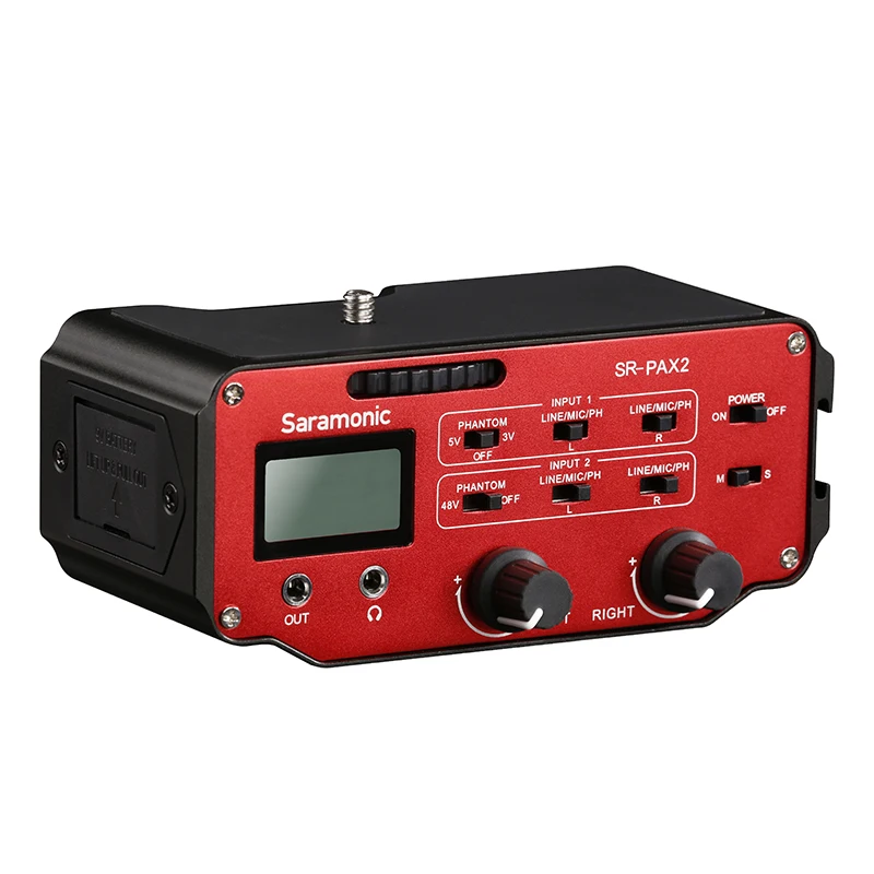 Saramonic SR PAX2 профессиональный аудио микшер с предусилитель 4 входного сигнала для