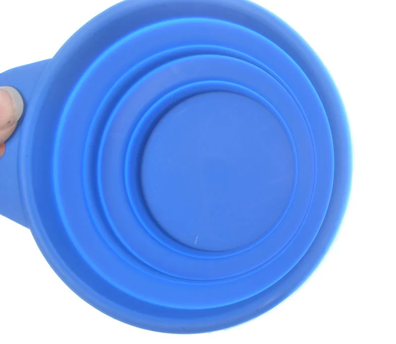 Новые продукты для домашних животных силиконовая складывающаяся миска