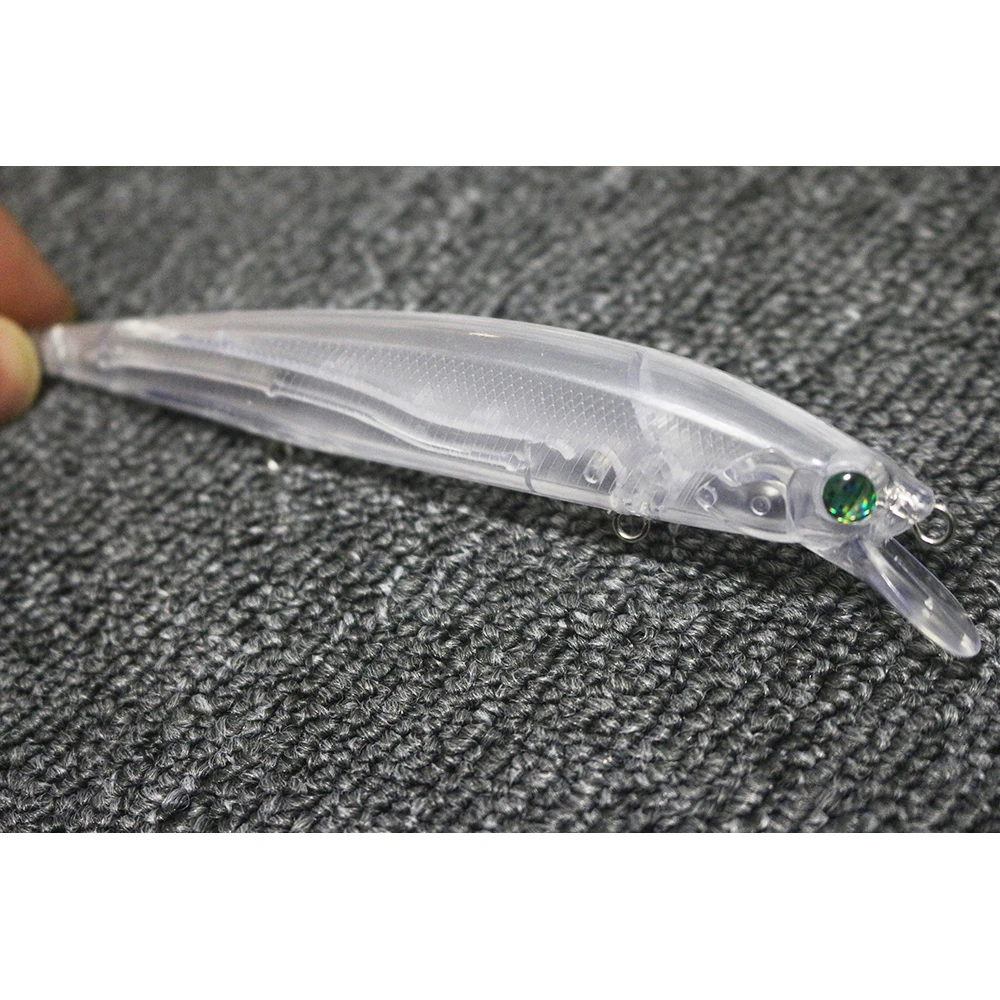 GYFISHING 15 шт. Неокрашенная Рыбалка 130 мм jerkbait с перераспределение нагрузки системы