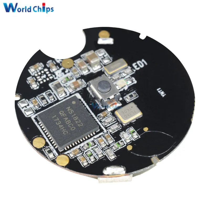NRF51822 2 в-3,3 В Bluetooth 4,0 беспроводной модуль для базовая станция iBeacon интеллектуальная система управления маяком BLE модуль 4MA