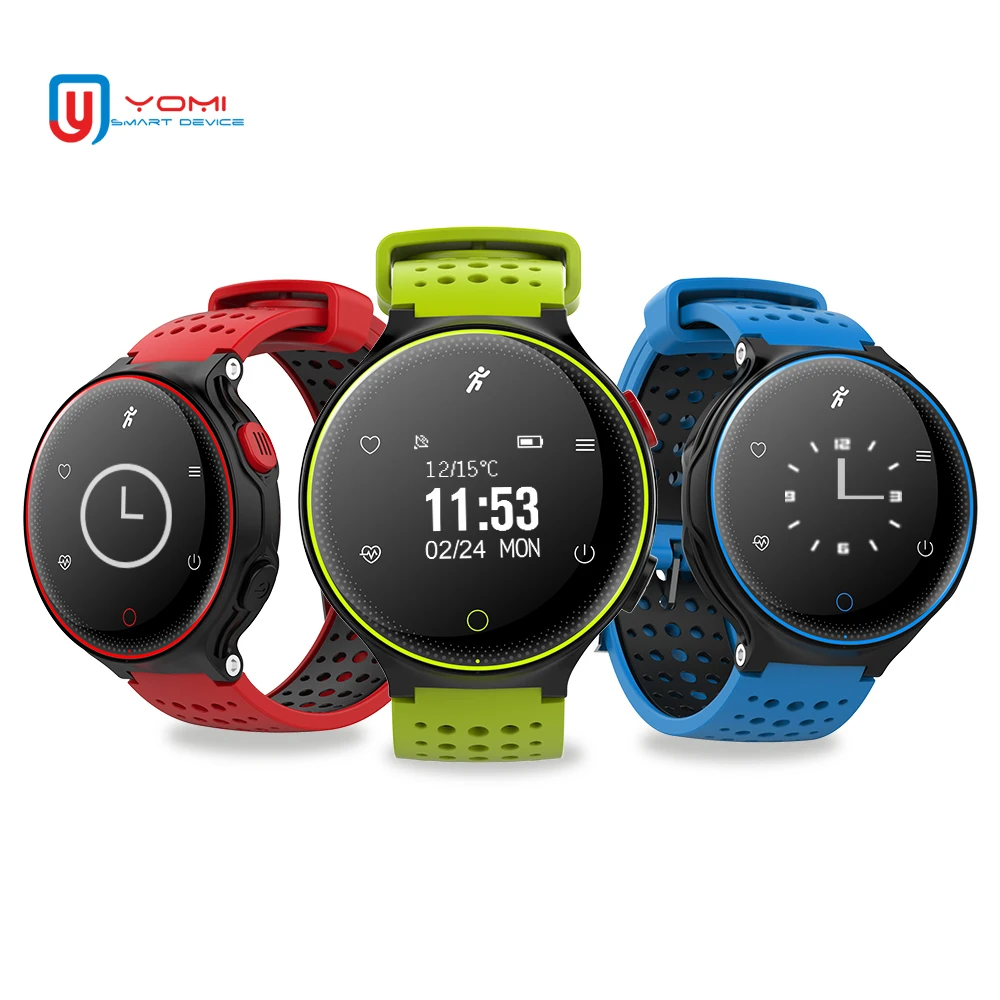 Новые спортивные часы с Bluetooth Смарт IP68 Водонепроницаемый монитор сердечного