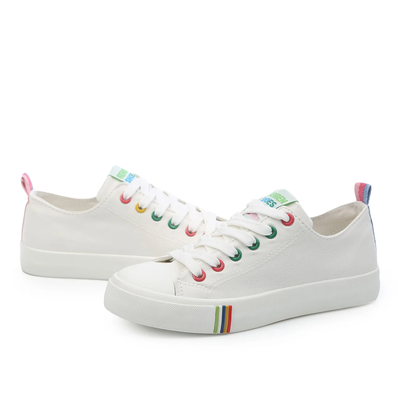 Туфли женские и мужские парусиновые дышащие модная брендовая обувь для