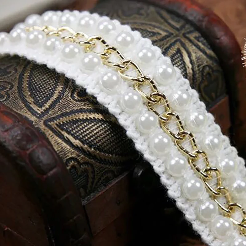 Black and white diy collar Handmade pearls Clothing accessories Beaded laces Clothes leader clothing | Дом и сад