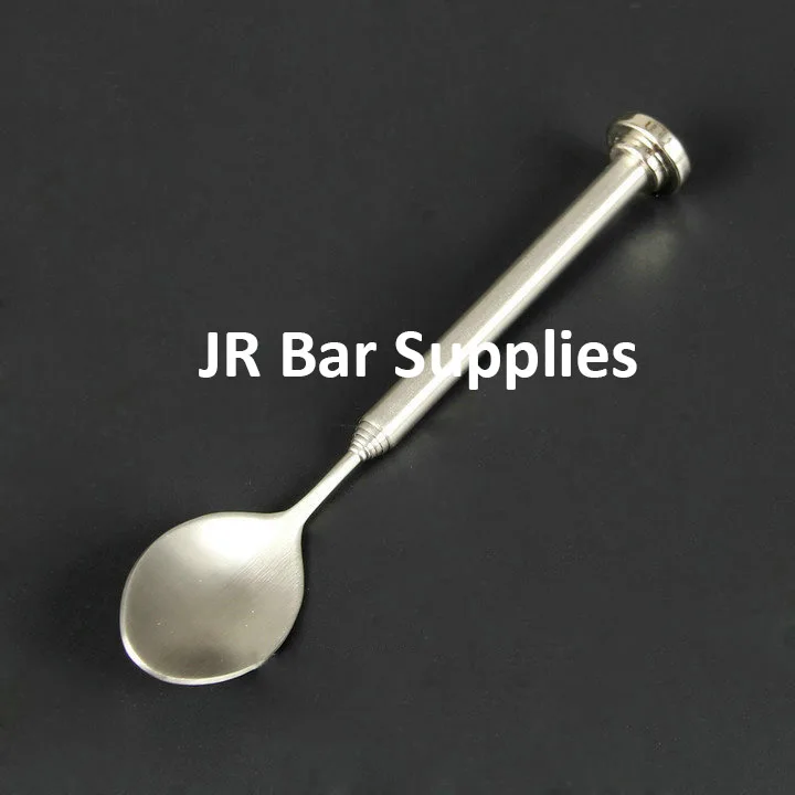 Телескопическая Выдвижная Волшебная Коктейльная ложка из нержавеющей стали