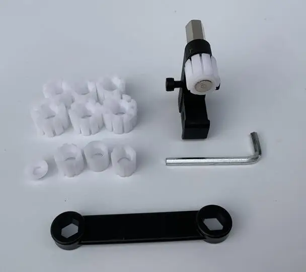 white wihout box Новое кольцо Установка зажим канал алмазный камень установка набор инструментов ювелирные изделия обработки инструменты ювелирные изделия инкрустация специальное оборудование - Цвет: white wihout box