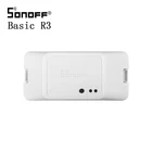 SONOFF BASIC R3 Smart WiFi Switch таймер света Поддержка приложенияLANГолосовое управление режим сделай сам работает с Alexa Google Home