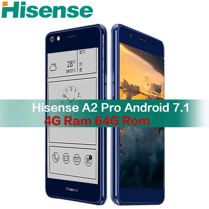 Hisense A2 Pro мобильный телефон 4 ГБ 64 NFC отпечатков пальцев snapdragon 625 android смартфон