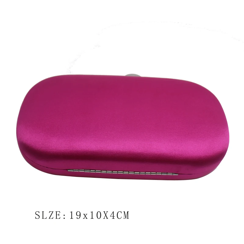 Nuphia Новые овальные шелковые сатиновая коробка клатчи вечерние сумки и для женщин