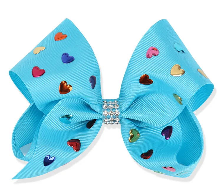 MengNa 5&quot Large Ribbon Hairbows hair bows With Clip Boutique Hair Bows Girls' Accessories 36cs/lot | Детская одежда и