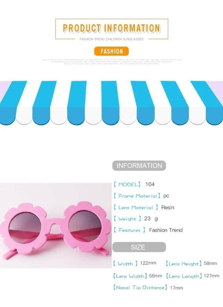Винтажные очки детские солнцезащитные очки с круглым цветком Gafas детские спортивные солнцезащитные очки UV400 для девочек и мальчиков Oculos De Sol