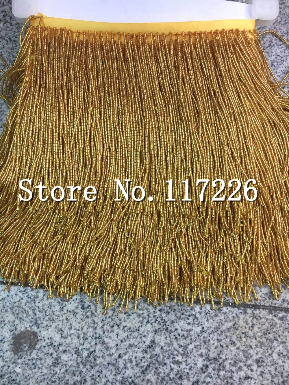 Высокое качество Лидер продаж Золотая зеркальная отделка бахрома кисточка