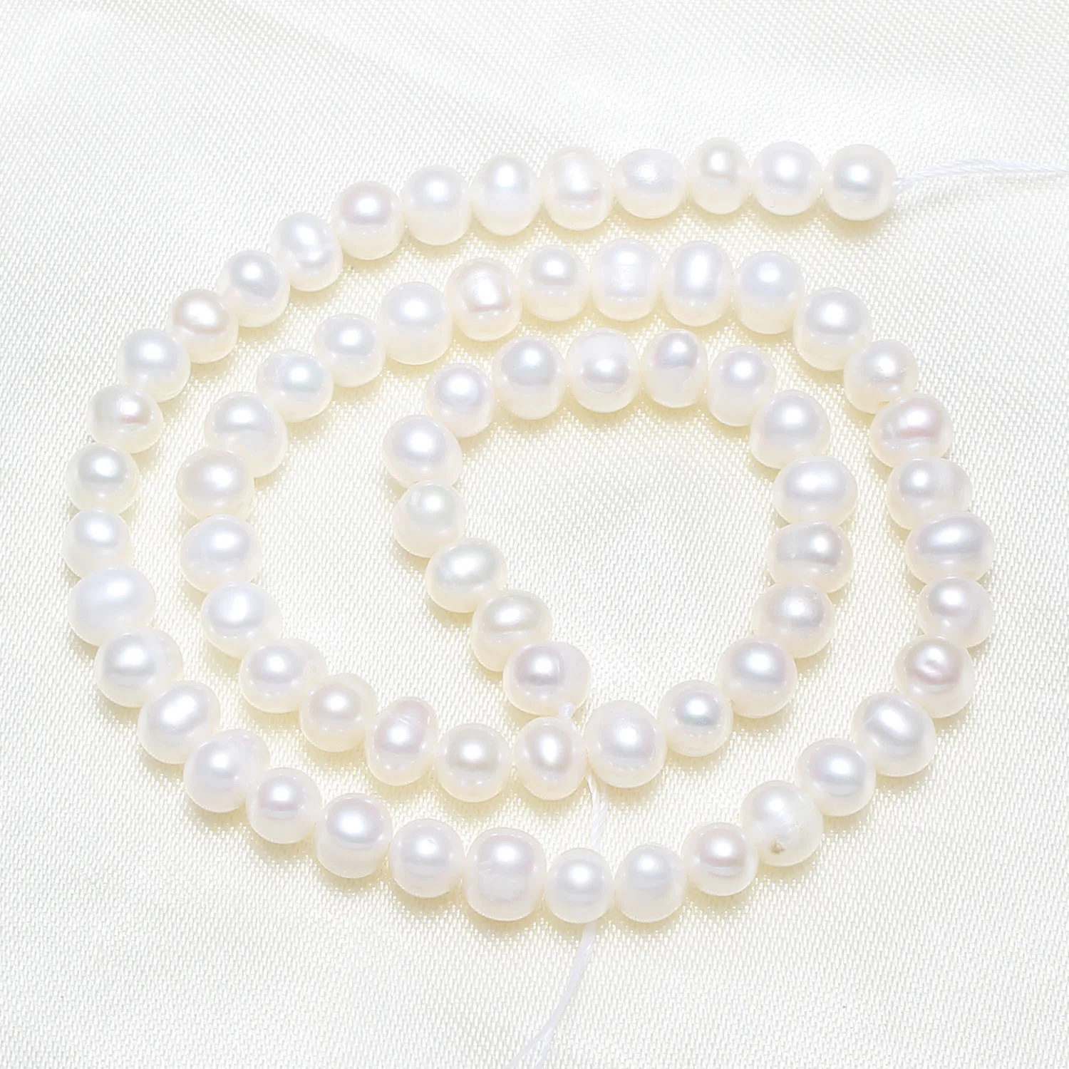 Культивированный круглый пресной воды 5 6 мм продавец Strand жемчуг натуральный