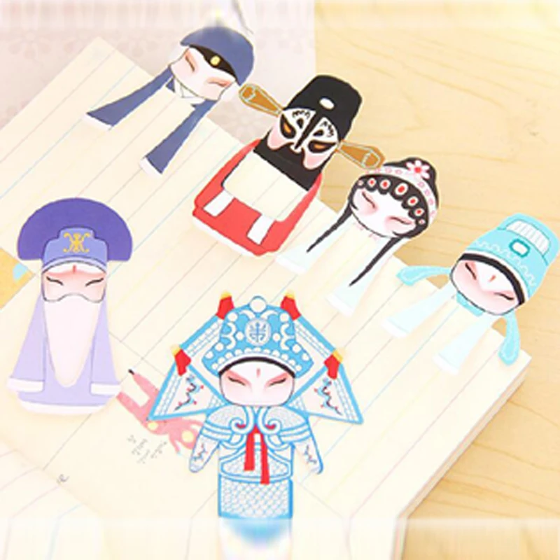 Милые 50 шт./лот Мультяшные закладки для книг бумажные канцелярские