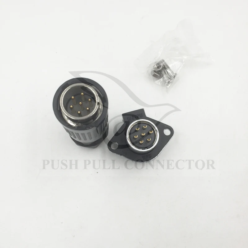 Оригинальный разъем Weipu WP20 TK + Z 2 3 4 5 7 9 12 Pin кабель розетка водонепроницаемый