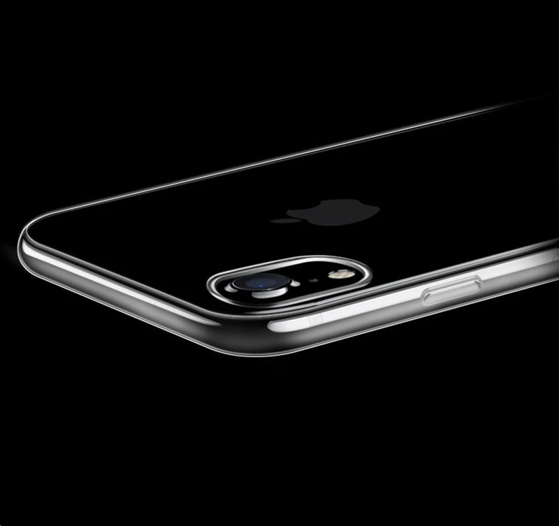 Высококачественный чехол из ТПУ для IPhone X XS XR MAX прозрачные мягкие чехлы iphone 5