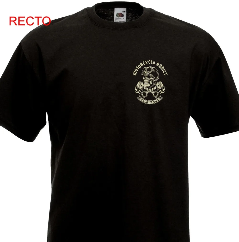 Мотоциклетная одежда для байкеров Чоппер Боббер мото Череп макхлопок Мужская