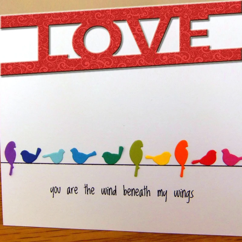 New Die Happy Letters Metal Cuts Cutting Dies For DIY Scrapbooking Embossing Photo Album Paper Cards Decorative Crafts | Дом и сад