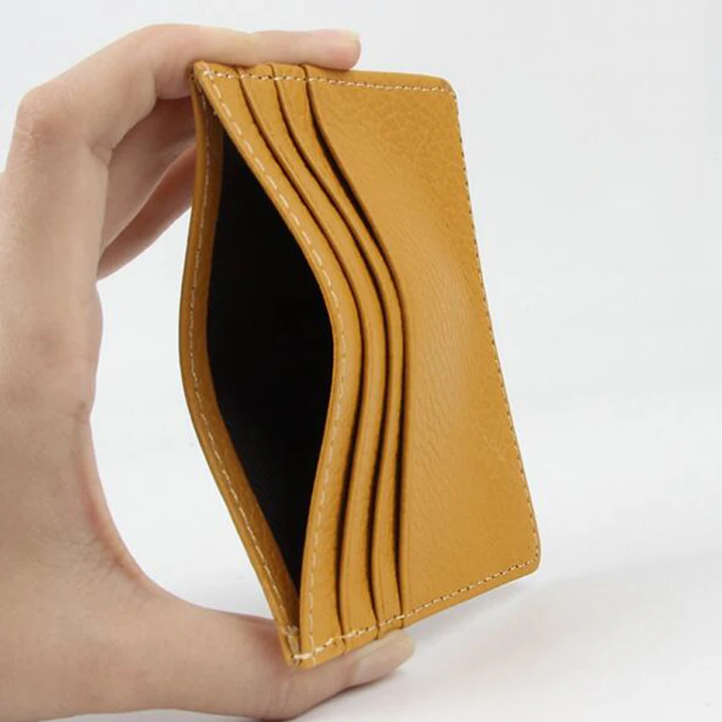 Модный кошелек для визиток Женский держатель удостоверения личности и кредитных