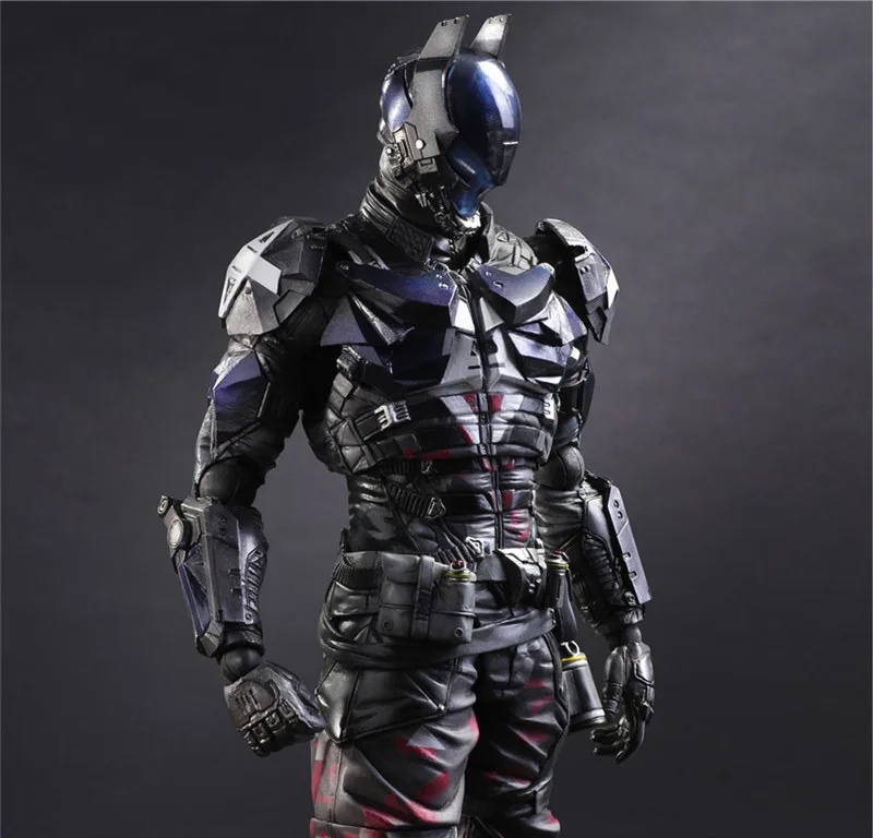 Play Arts рыцарь Аркхема Бэтмен Фигурка Игрушка Кукла Коллекция 25 см