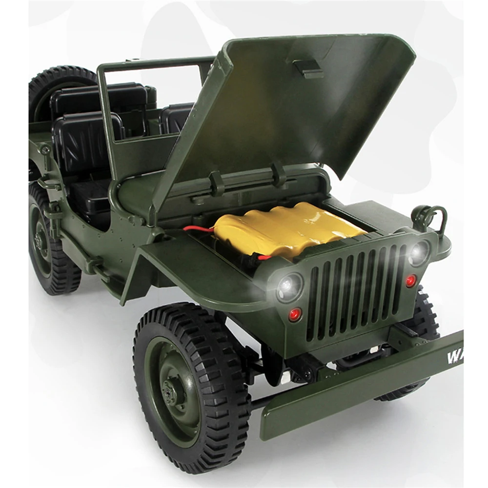 Q65 Transporter-6 2 4G 1:10 автомобиль с дистанционным управлением 4WD Трансформер Jeep Willy