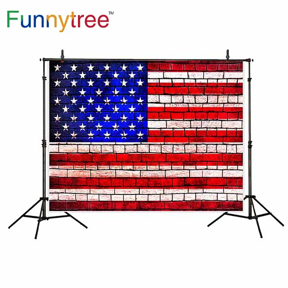 Фон для студийной фотосъемки Funnytree американский День Независимости фестиваль