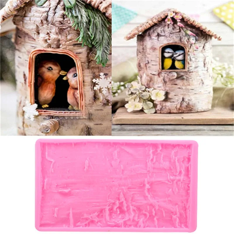 3D DIY дерево в форме дерева силиконовые формы инструменты для украшения тортов из