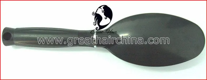 Профессиональная нейлоновая расческа для наращивания волос черного цвета 1