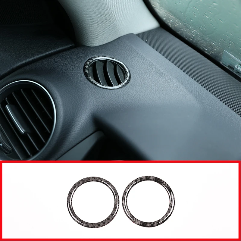 2 шт. мягкое углеродное волокно для Mercedes Benz C Class W204 2005-2012 вентиляционное отверстие