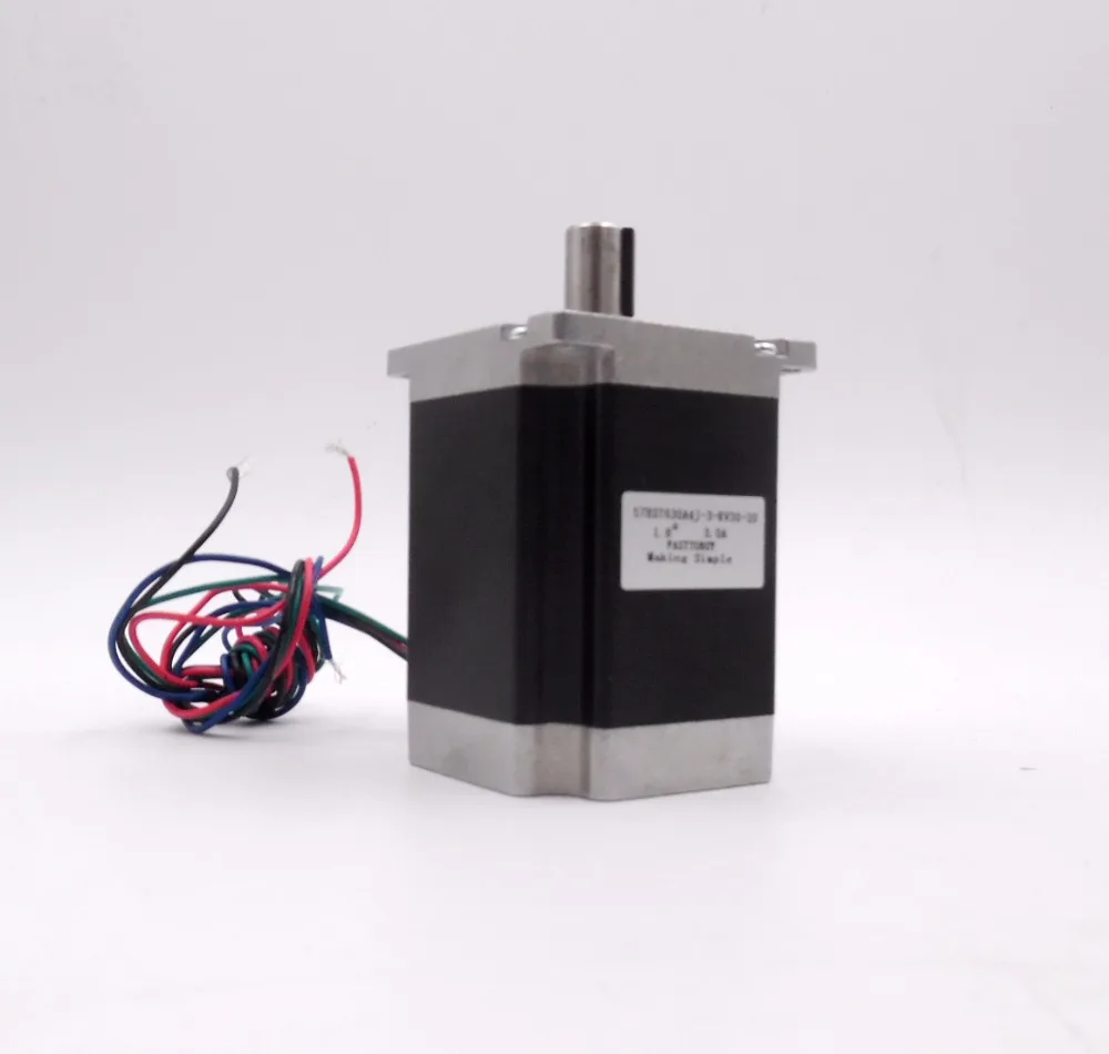 Коэффициент 10:1 самоблокирующийся с высоким крутящим моментом L112mm NEMA23 4.2A RV30