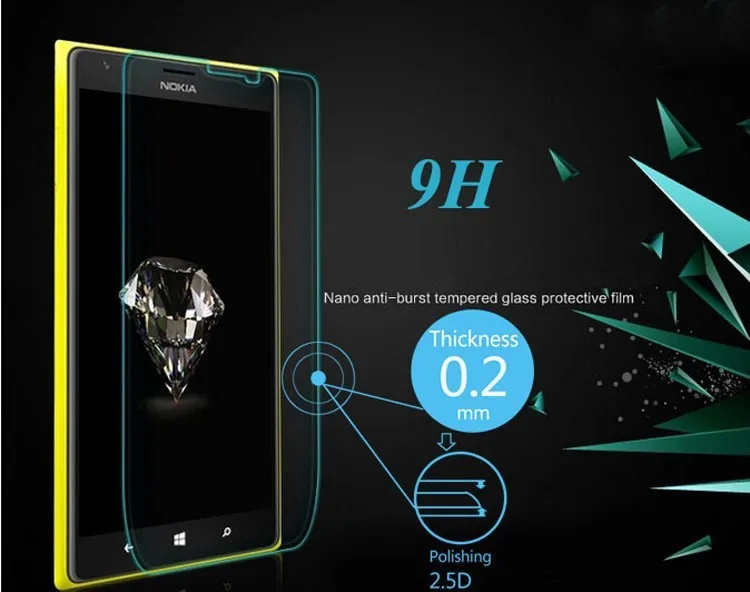 2 шт стекло для Nokia Lumia 920 Защита экрана 2012 закаленное ультра-тонкий полный клей