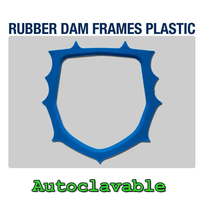 Dental Rubber Dam Frames Plastic 135 Degree Autoclavable 5 pcs | Роторасширители