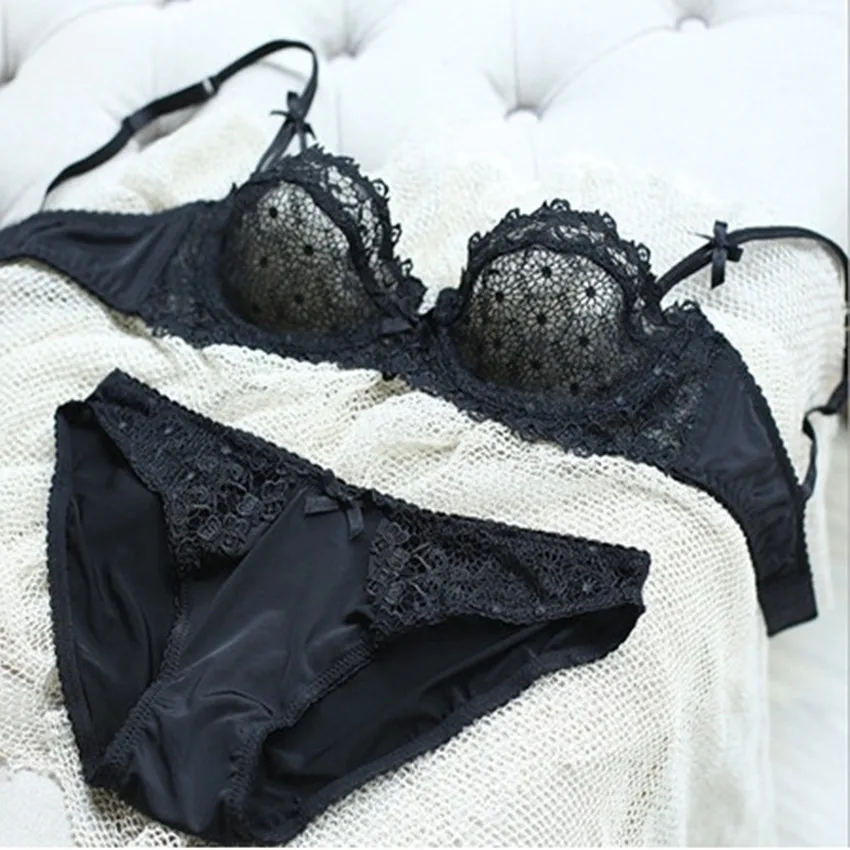 Очаровательный сексуальный женский комплект с бюстгальтером кружевной нижнего