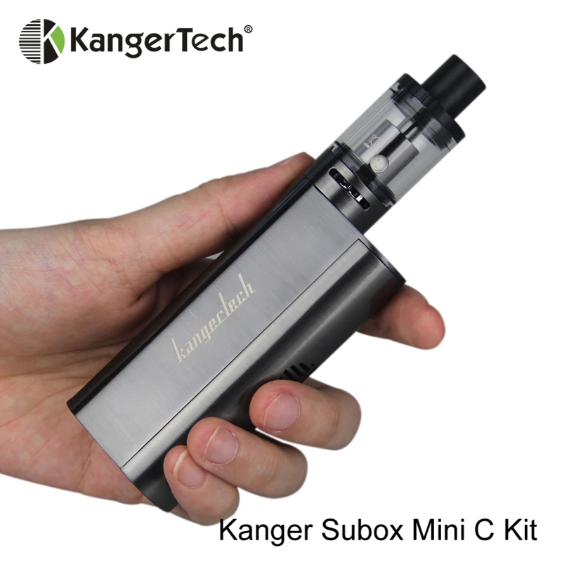 Новый набор Kangertech Subox Mini C Vape Kit 50 Вт бокс мод с 3 мл Protank 5 без 18650 батарейного отсека