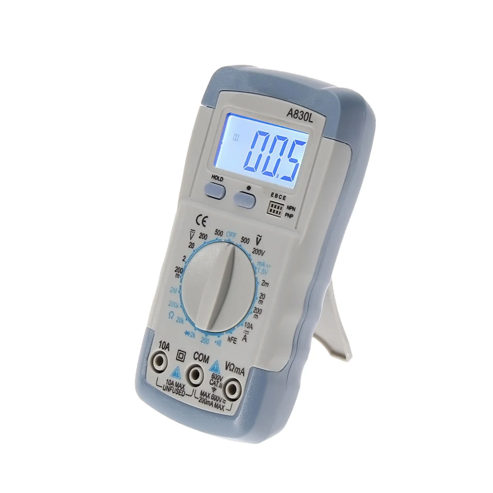 Мульти тестер DC Вольтметр F500mA/250 В ЖК дисплей Цифровой мультиметр
