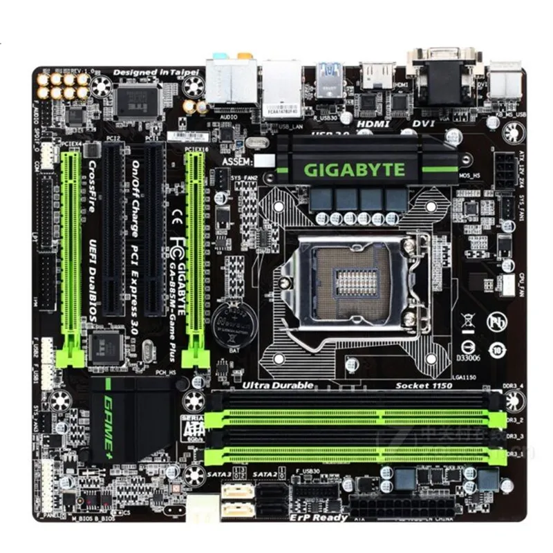 Для Gigabyte GA-B85N Phoenix-б/у материнская плата B85N Phoenix B85 Socket LGA 1150 DDR3 USB3.0 SATA3.0 | Компьютеры